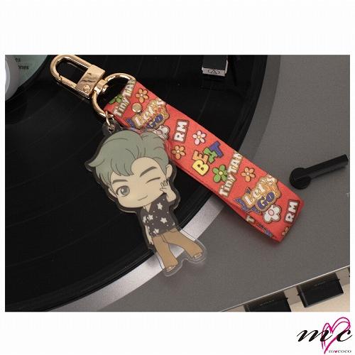 BTS 防弾少年団 公式グッズ TinyTAN ACRYLIC STRAP KEYRING タイニー