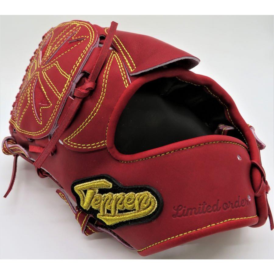 硬式グローブ 限定 てっぺん Teppen グローブ 投手用 SW1 ウェブ曲げ