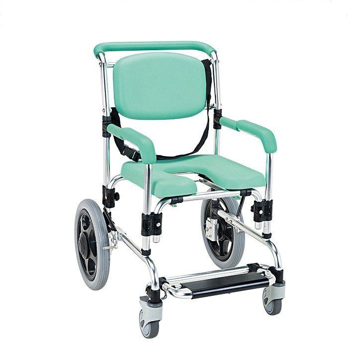 マキテック 浴用キャリー 入浴用車椅子 シャワーチェア 肘掛け固定