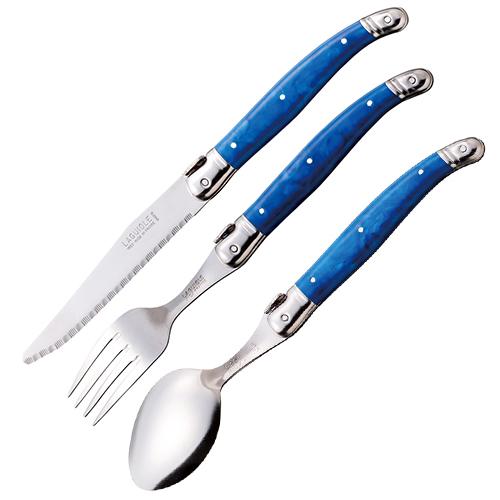 送料無料 カラトリーセット 3点セット フランス製 ナイフ フォーク