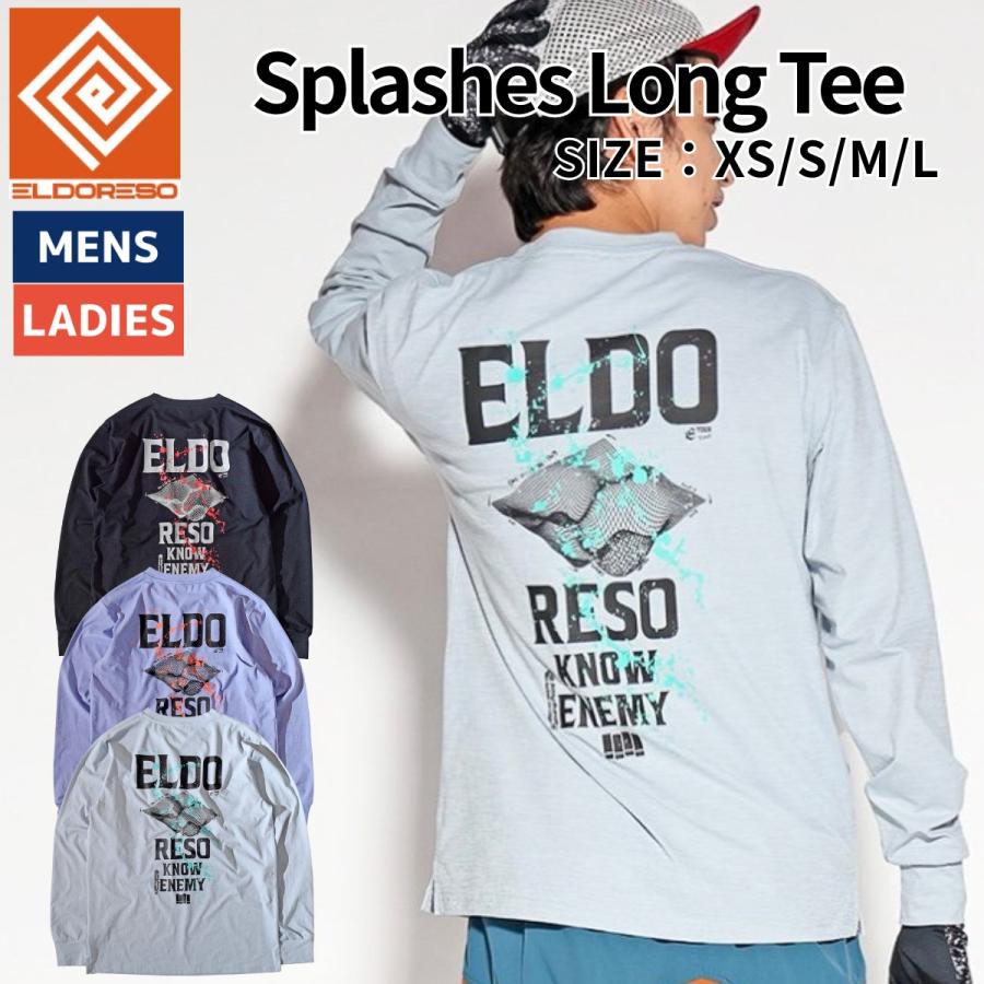 ELDORESO（エルドレッソ） ELDORESO Splashes Long Tee スプラッシズ