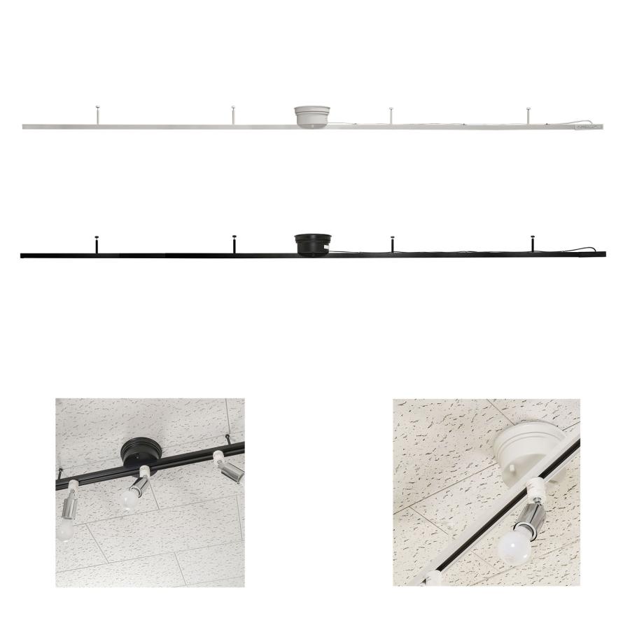 簡易式 ダクトレール 2mタイプ スウィングダクト ライティングレール