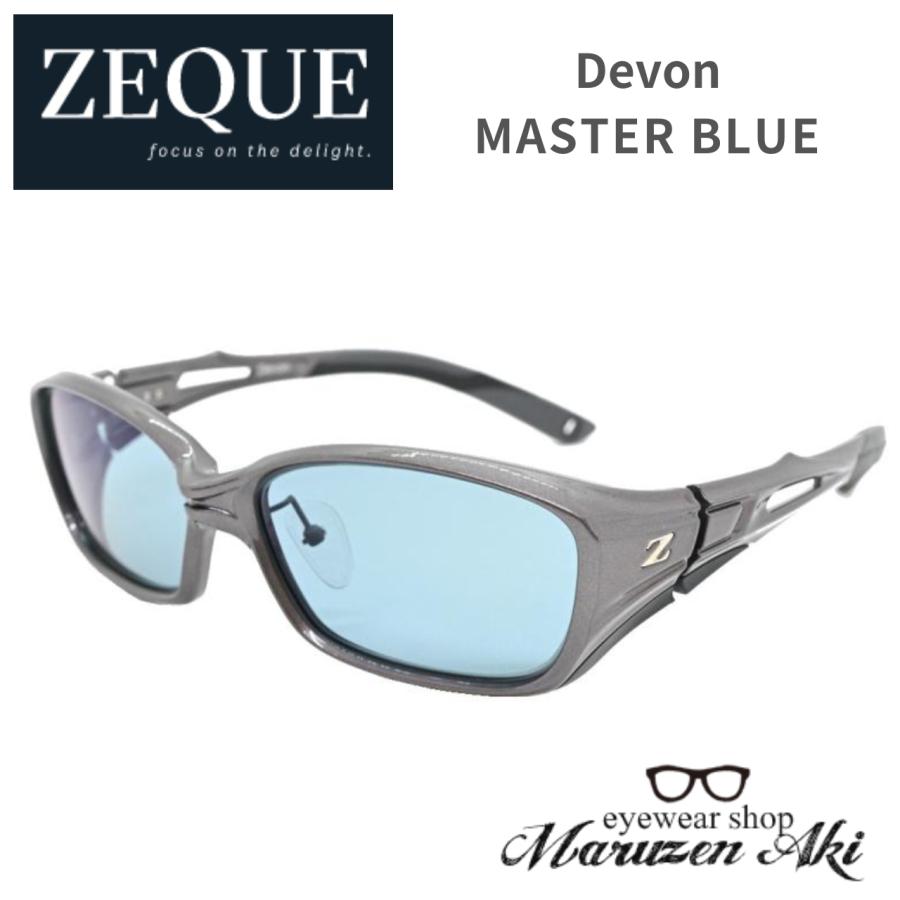 ジールオプティクス Zeque Devon F-1983 ガンメタル 偏光レンズ TALEX