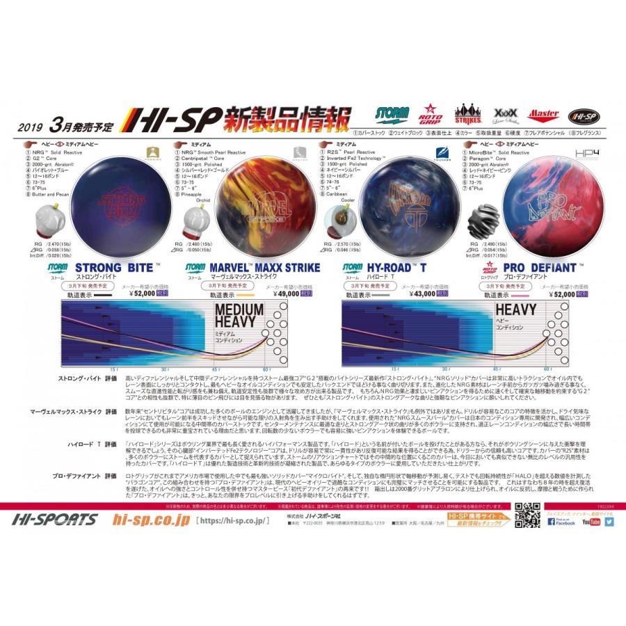 ストロング バイト ストーム ボウリング STORM STRONG BYTE : メビウス