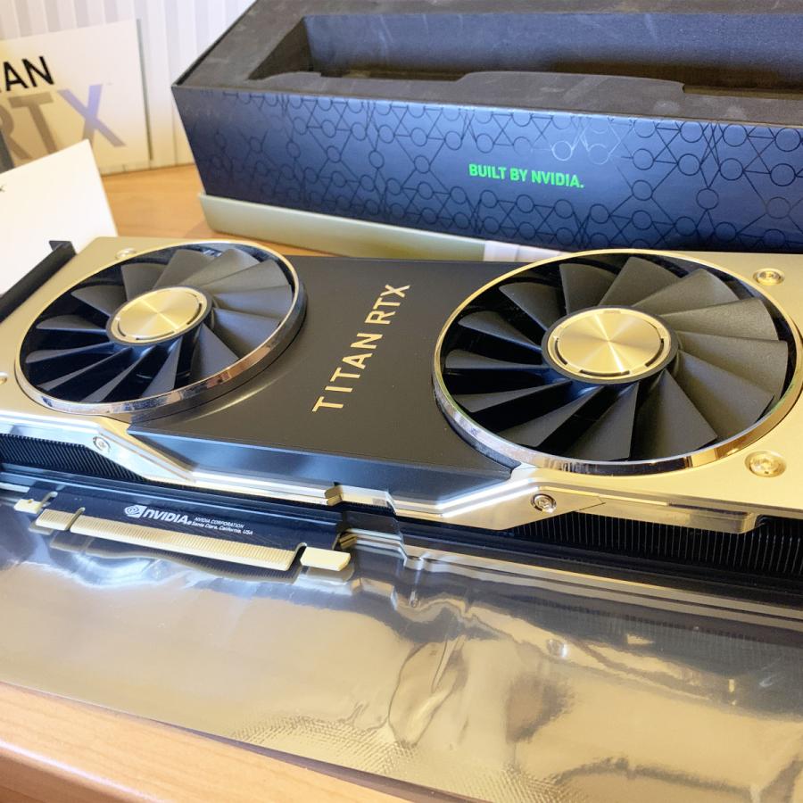 中古】グラフィックボード NVIDIA TITAN RTX PCIExp 24GB GDDR6 全国