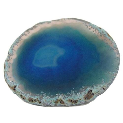 インテリア雑貨 小物 メノウコースター 置き石 天然石 パワー ストーン