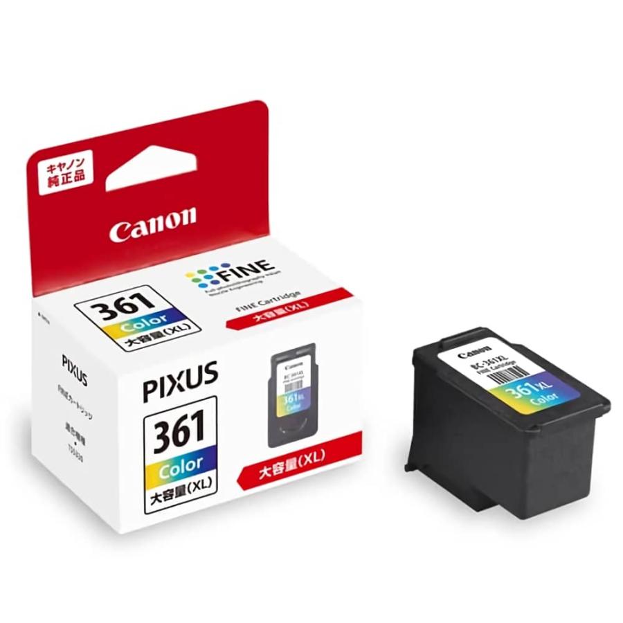 純正品セット】CANON キヤノン FINEカートリッジ BC-360XL361XL セット