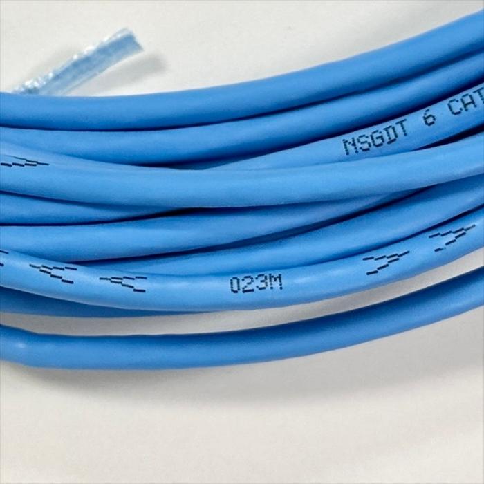 在庫限り特価】日本製線 NSGDT6 0.5X4P UTPケーブル CAT6単線 LAN