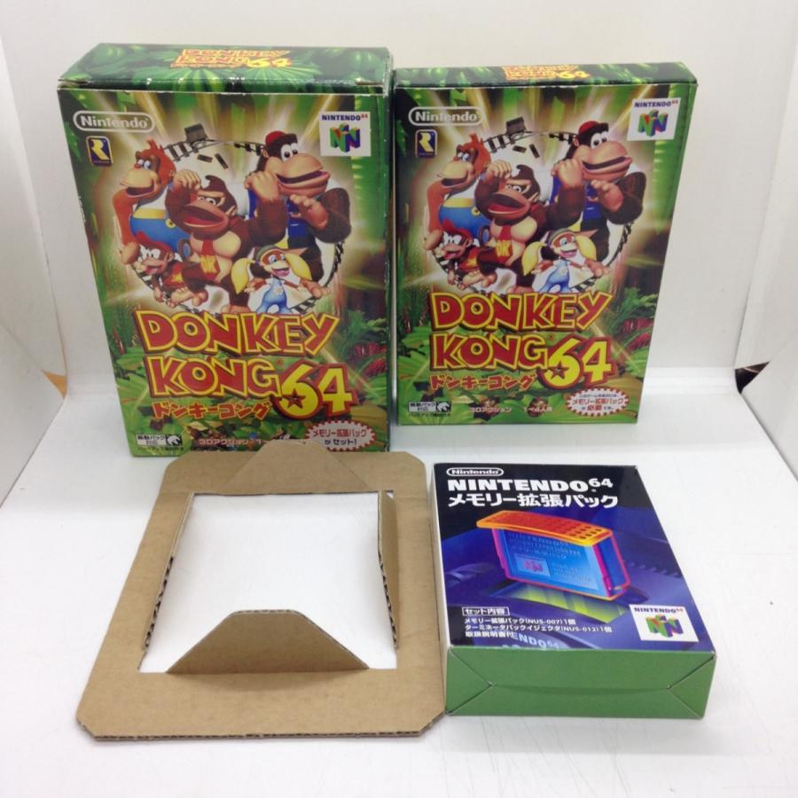 ドンキーコング64 メモリー拡張パック同梱版/NINTENDO64(N64)/中古/箱