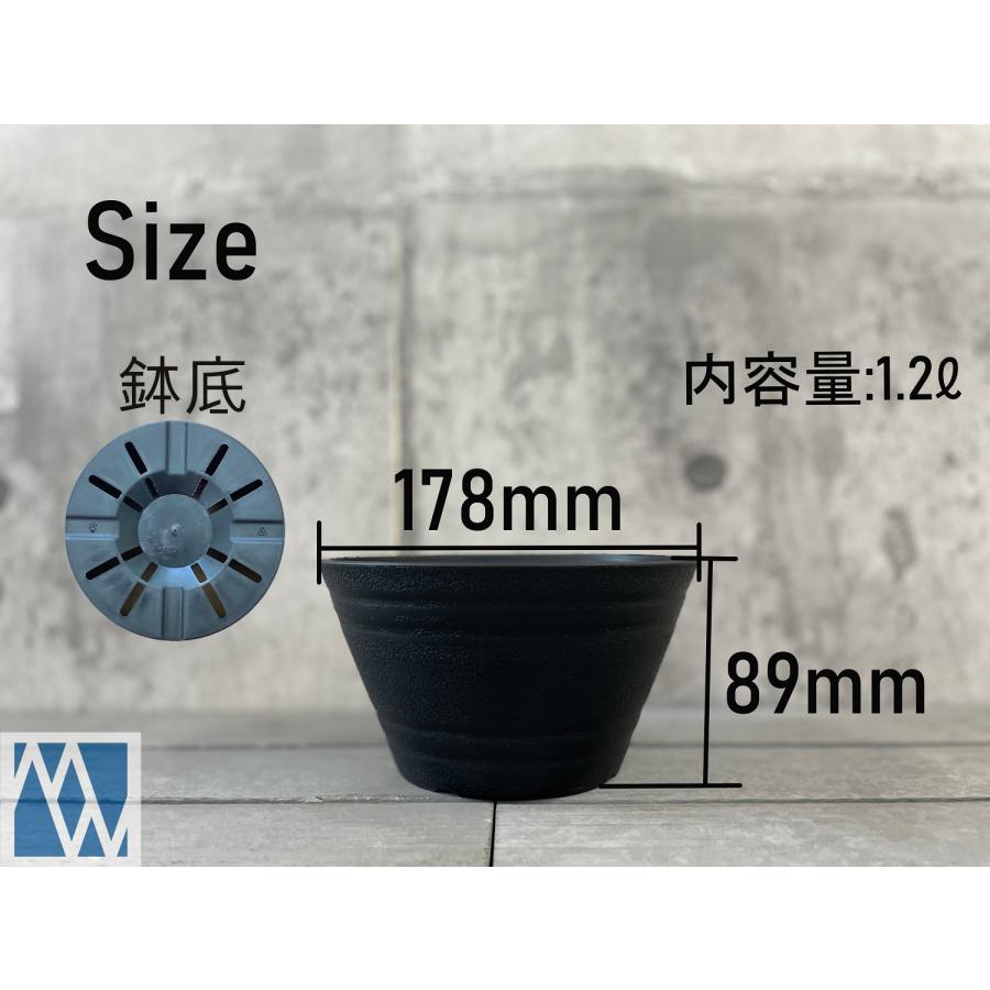 植木鉢 プラ鉢 セラアート 平鉢 18号 5鉢セット 色アソート可