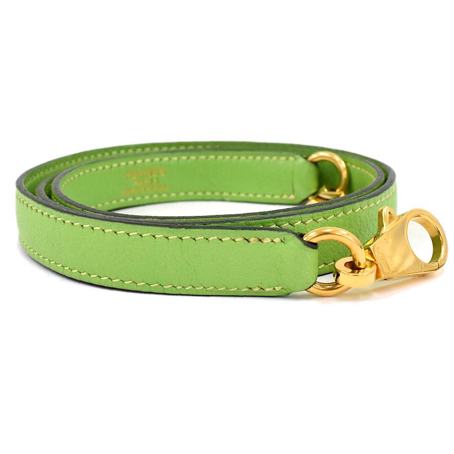 HERMES（エルメス） ショルダーストラップ ケリー用 レザー アップル