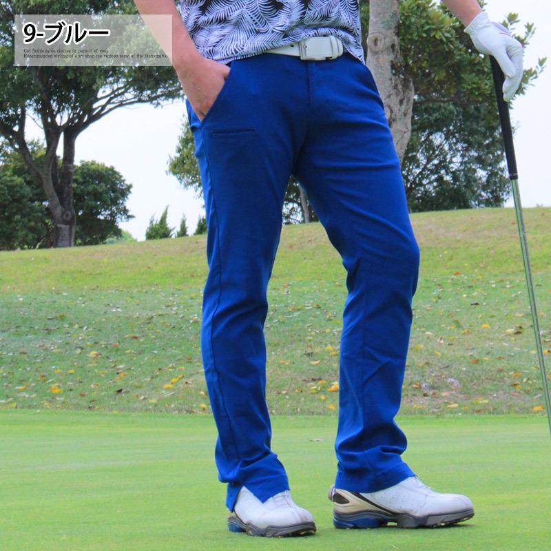 ゴルフウェア メンズ ゴルフパンツ nStinger 裾スリット