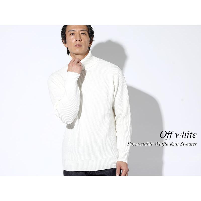 タートルネック メンズ 厚手 ビジネスカジュアル タートル セーター