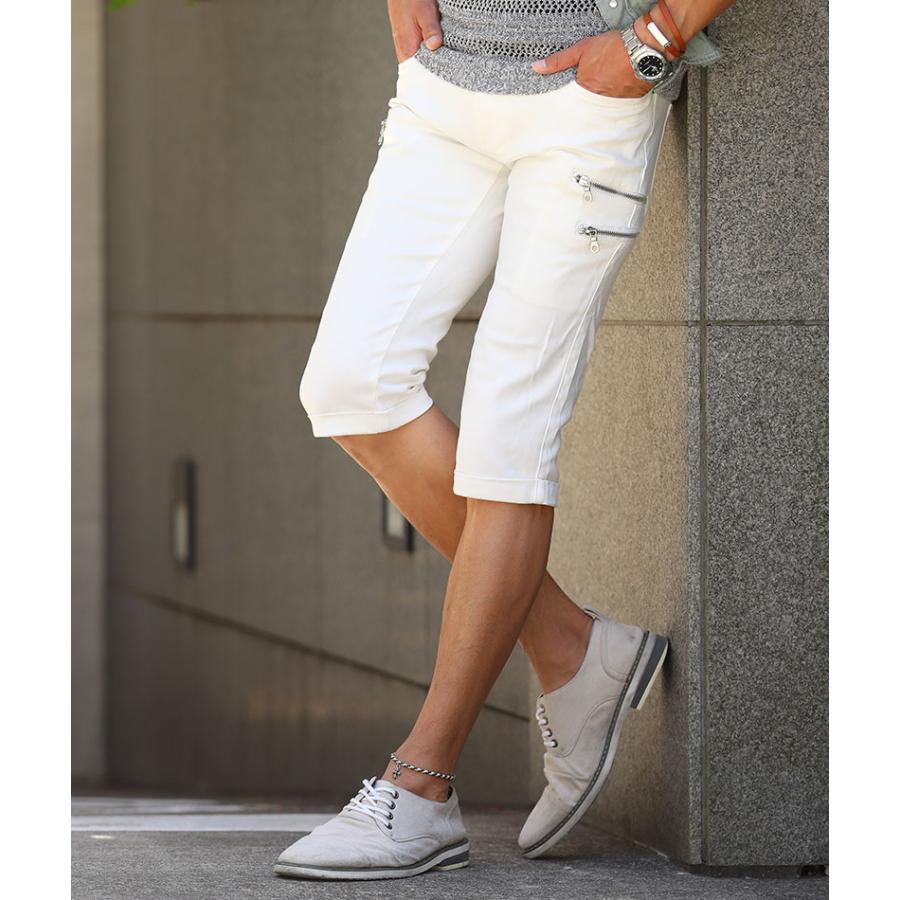 七分丈パンツ メンズ メンズ7部丈パンツ クロップドパンツ ショート 6