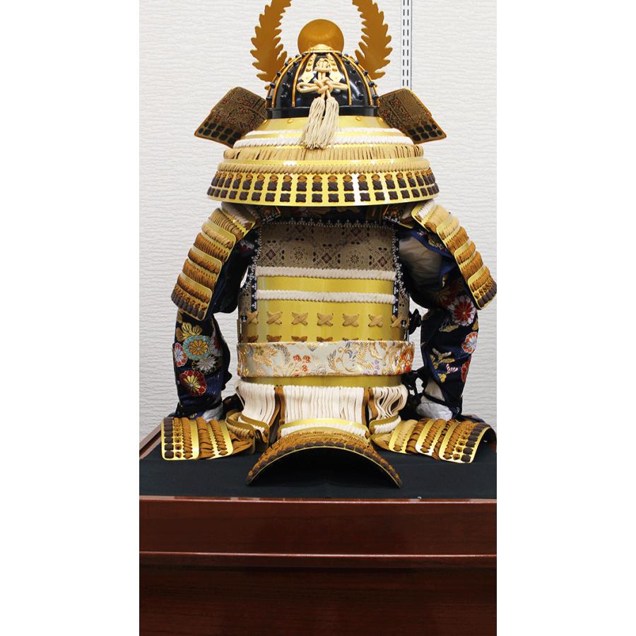 五月人形 平安豊久 徳川家康 5才 子供着用鎧 鎧飾り 単品 家紋名前札