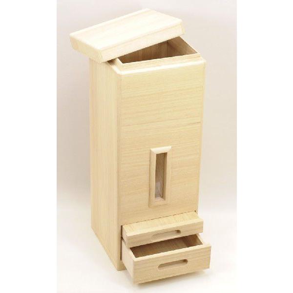 松田桐箱 桐の米びつ（こめびつ） 天然素材使用最高級品 10kg : 松田桐
