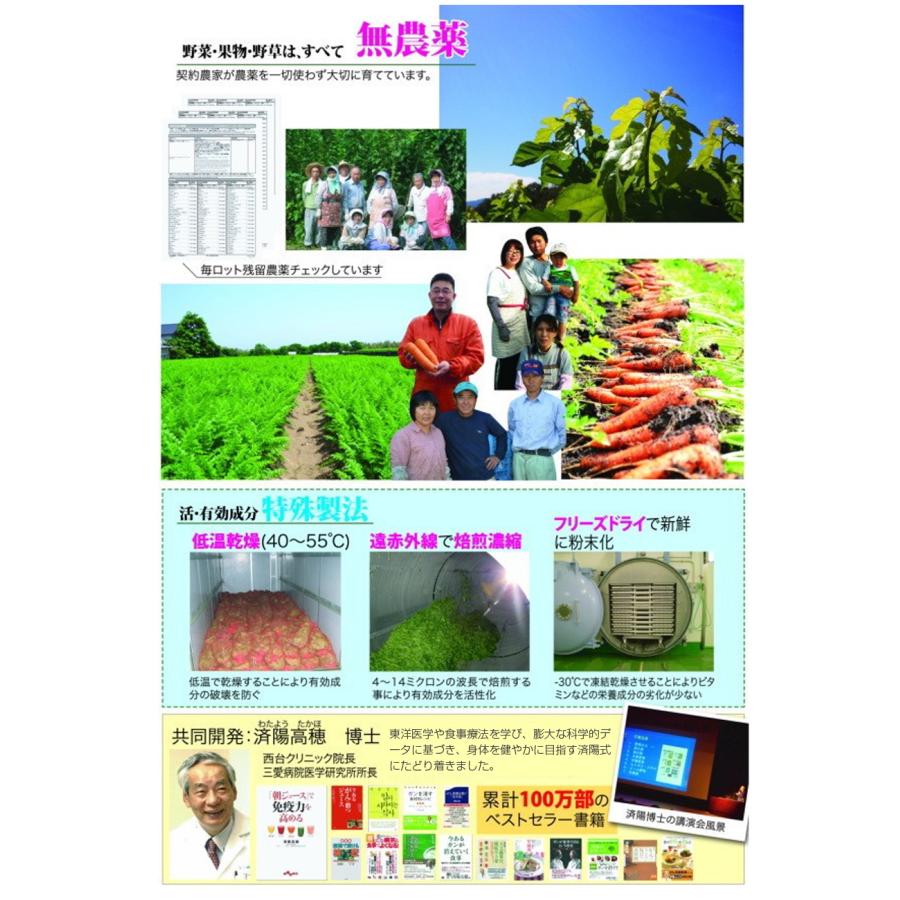 済陽式 健康野菜酵素ジュース 万葉効草EX30包 正規品 西台クリニック