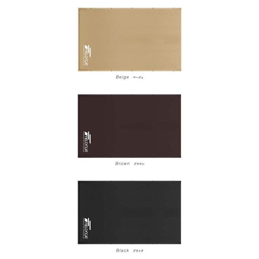 FIELDOOR（フィールドア） 車中泊マット キャンプマット 厚さ 10cm L