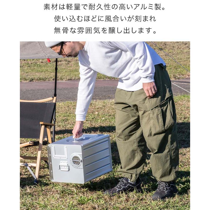 FIELDOOR（フィールドア） コンテナボックス アルミギャレーボックス