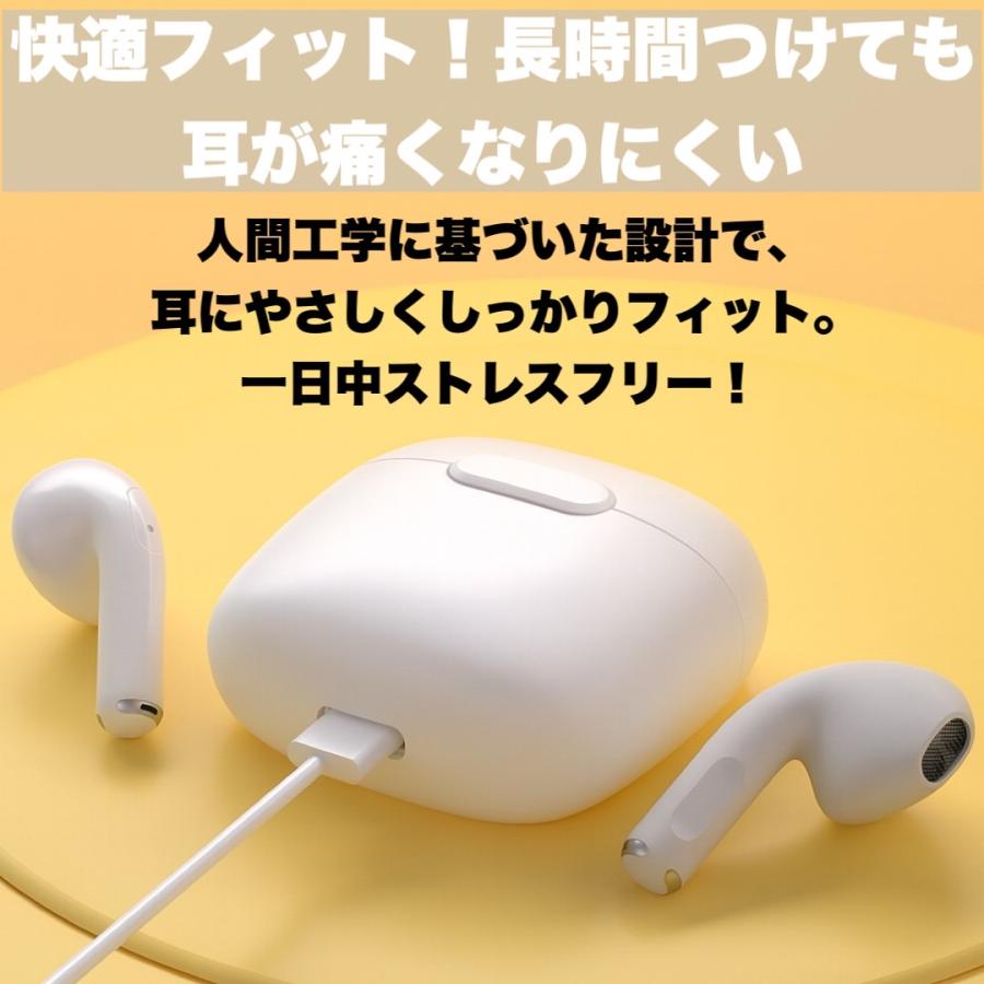 ワイヤレスイヤホン Bluetooth5.4 高音質 ノイズキャンセリング iPhone