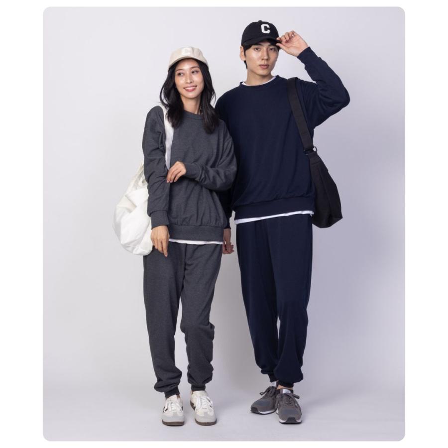 NAVY スウェット 上下セット 無地 部屋着 ルームウェア パジャマ