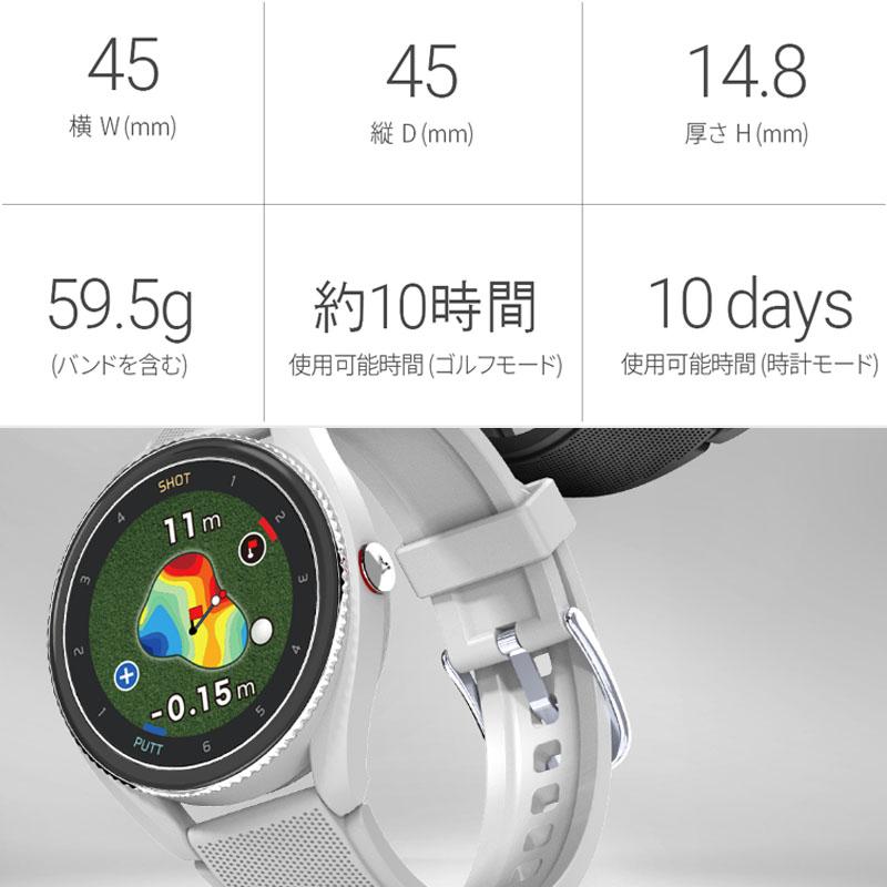 VOICE CADDIE（ボイスキャディ） T9 グレー GPS ゴルフ用 ウォッチ