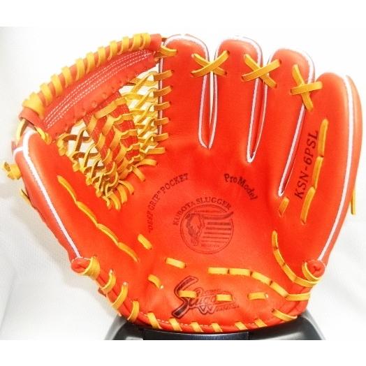 久保田 軟式グラブ 久保田スラッガー KSN-6PSL Fオレンジ/タン (身長