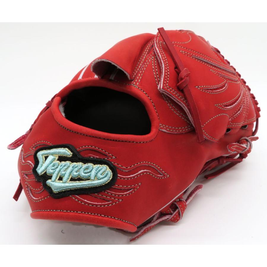 硬式グローブ 限定 てっぺん Teppen グローブ 投手用 SW1 限定Tベルト