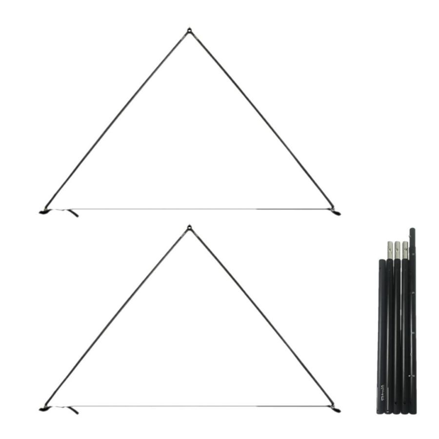 8tail 二又ポール＋接続ポールセット 自立ポール アルミ 軽量 軍幕用