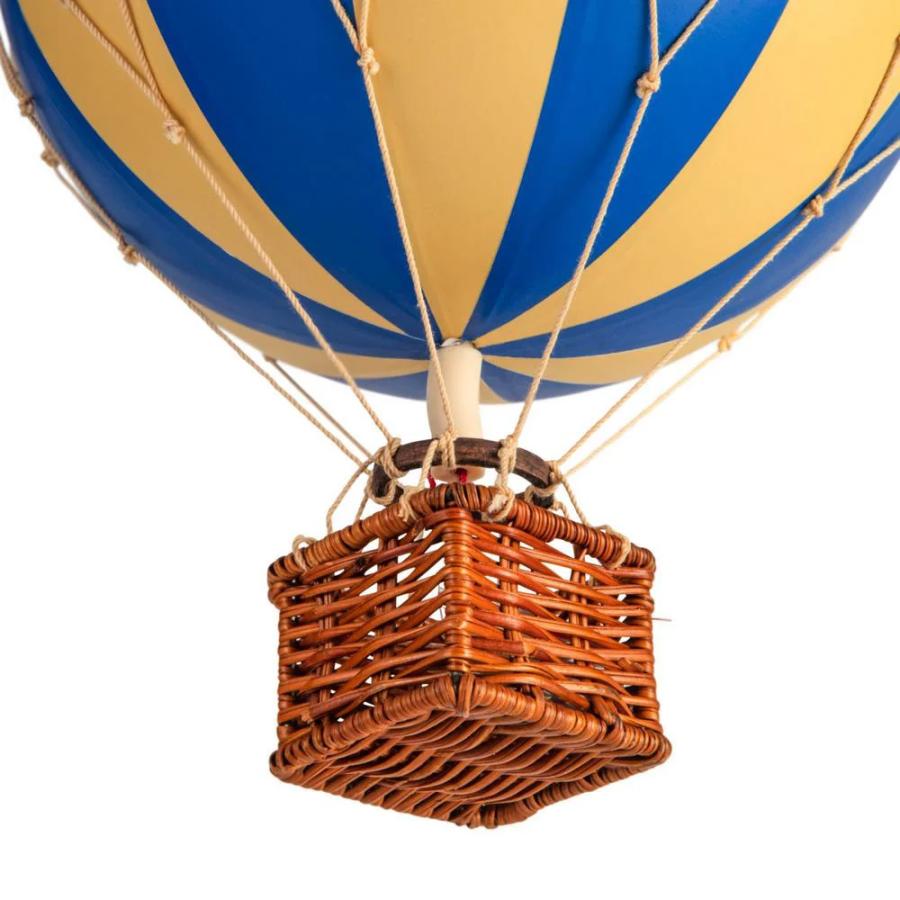 オーセンティックモデルズ バルーン モビール 気球 ブルー 18cm