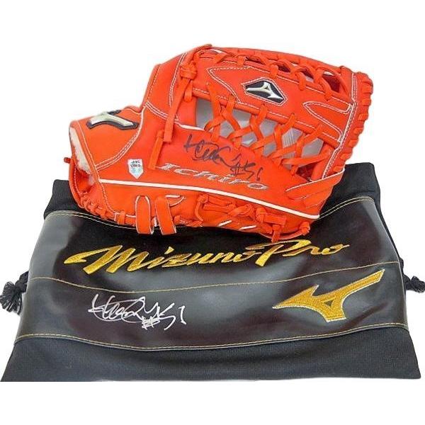 イチロー直筆サイン入り2016年公式戦実使用済グローブ ドジャース