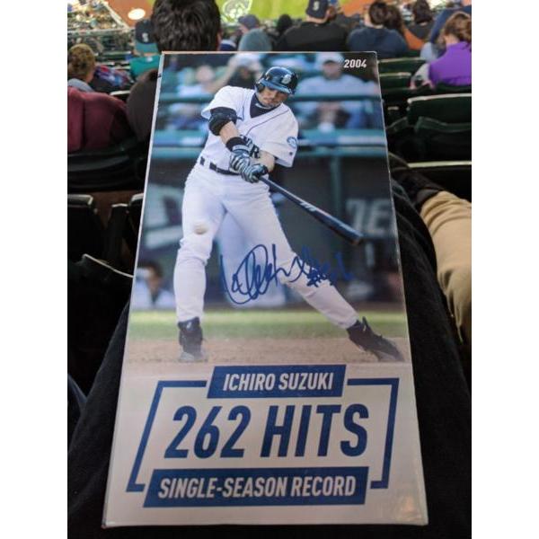 MS】限定希少！イチロー2017年マリナーズ配布262最多安打・3000本安打