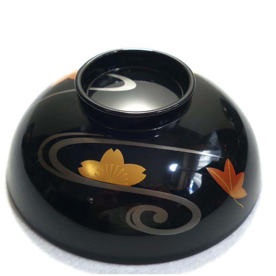 輪島塗 ちはやふる 竜田川 お椀5客 輪島塗吸物椀 輪島塗お椀 布着せ