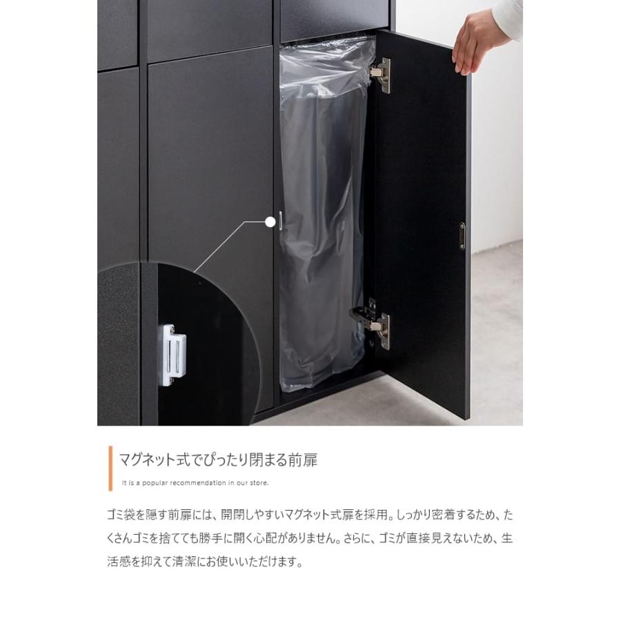 3連式ダストボックス 3連式ゴミ箱 分別 ダストボックス ごみ 縦型