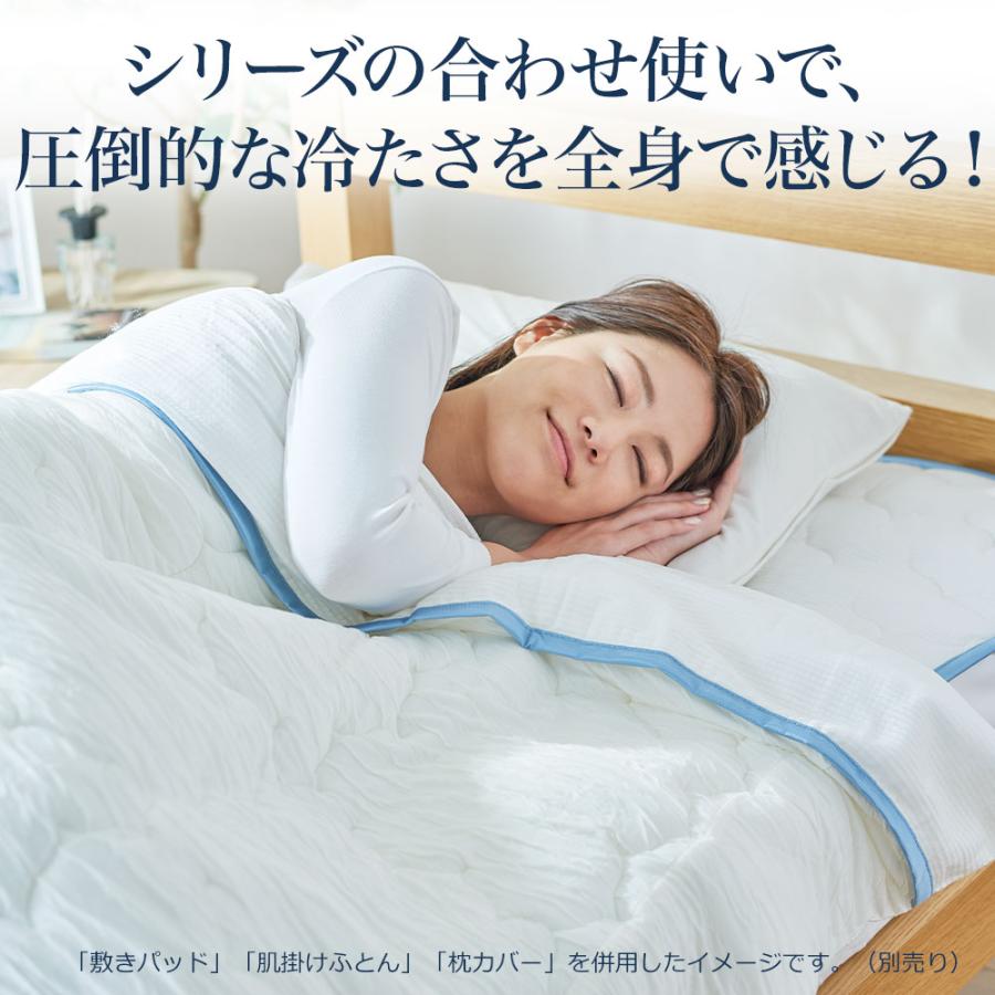 ディーブレス 肌掛け布団 冷感 夏 シングル The ICE 27（ザ・アイス 27