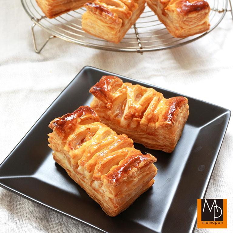 mamapan（ママパン） ミニアップルパイ 35g×20 冷凍パイ生地 発酵不要