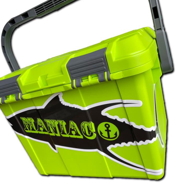 釣り 魚 マグロ ステッカー 50cm 防水 maniac fishing マニアック