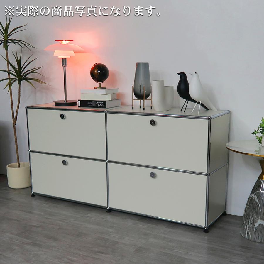 USM ハラー キャビネット 北欧 鍵付き サイドボード 幅153cm 国内在庫