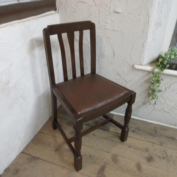 イギリス アンティーク 家具 ダイニングチェア 4脚セット 椅子 イス