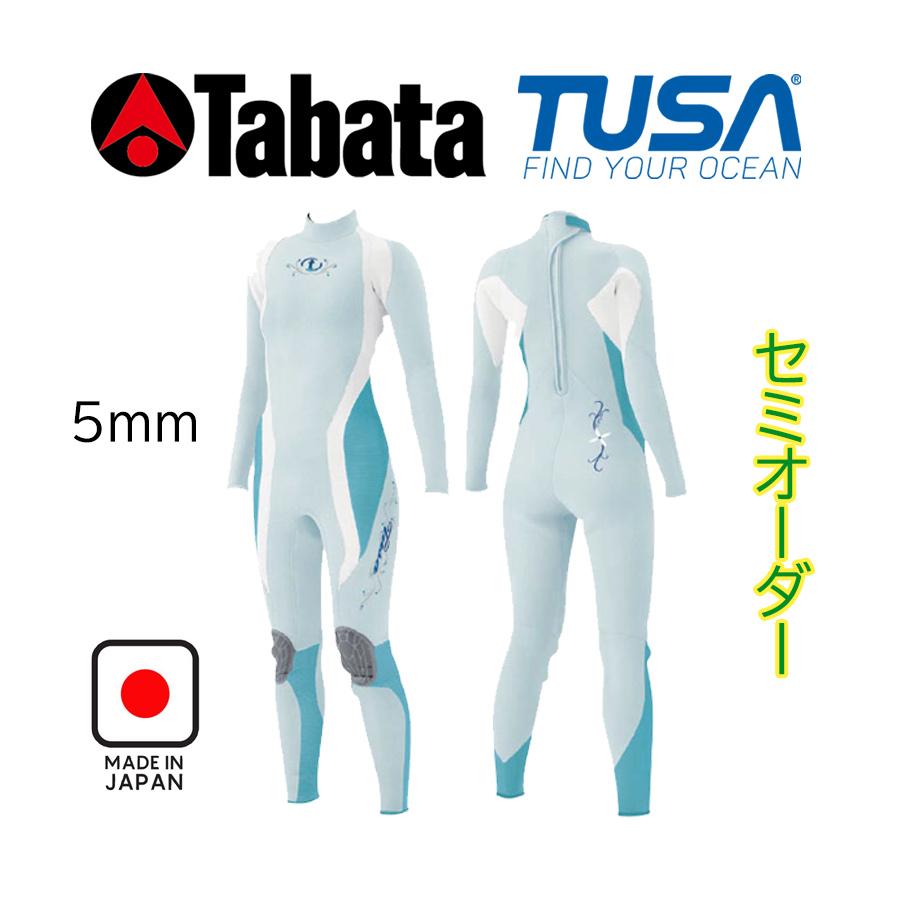 TUSA ダイビング用ウェットスーツ 5mm セミオーダー 女性用 ワンピース