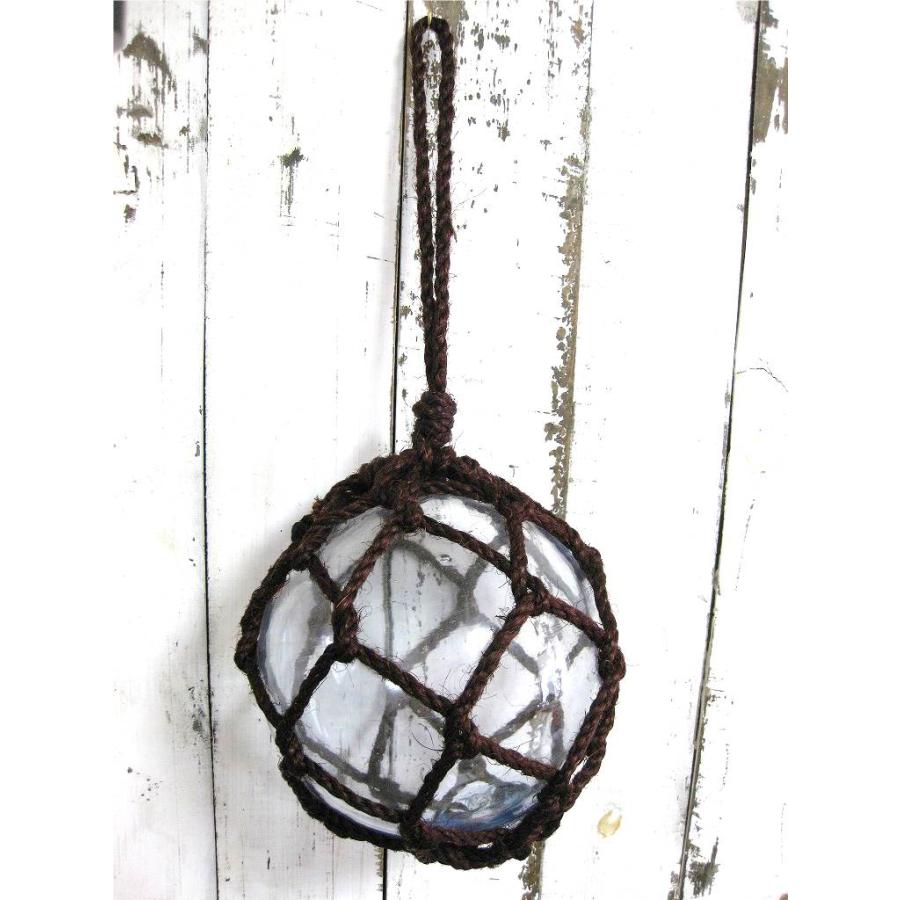 ガラス浮玉NO.07（23cm） 漁業用ブイ マリンアイテム 浮き球 : マリン