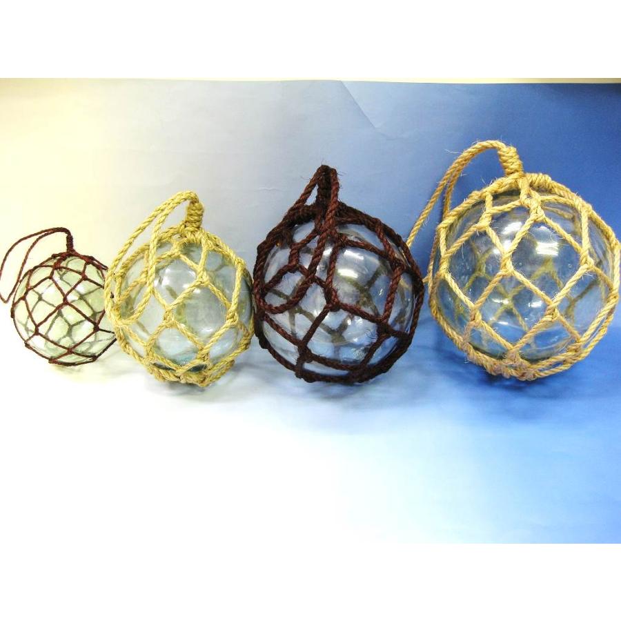 ガラス浮玉NO.07（23cm） 漁業用ブイ マリンアイテム 浮き球 : マリン