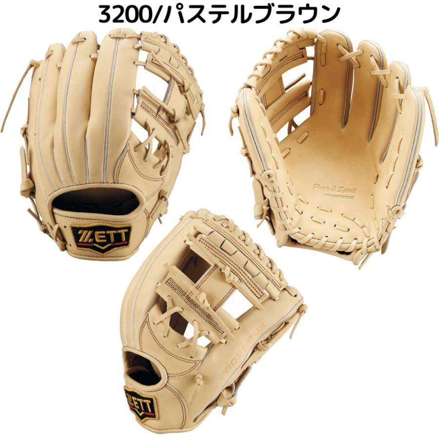 ゼット（ZETT） プロステイタス PROSTATUS 軟式用グラブ 内野手 サイズ