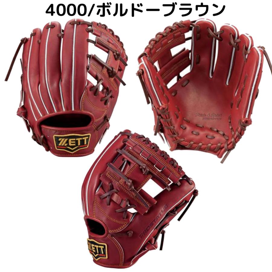 ゼット（ZETT） 専用グラブ袋付き プロステイタス PROSTATUS 硬式用