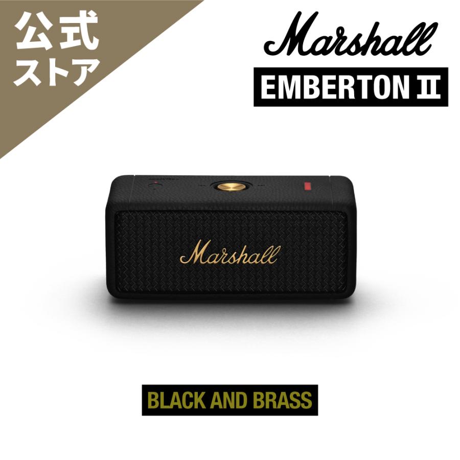 Marshall（マーシャル） ワイヤレススピーカー EMBERTON2BLACK-AND