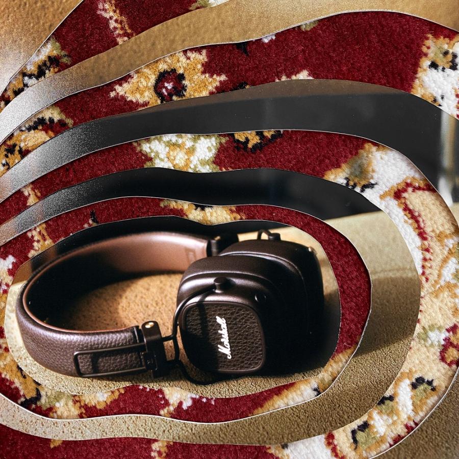 Marshall（マーシャル） ワイヤレスヘッドホン MAJOR5BROWN ブラウン