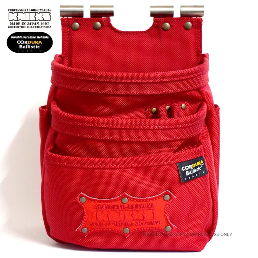 KNICKS（ニックス） 腰道具 KNICKS BART-301DDX レッド 赤 背面チタン