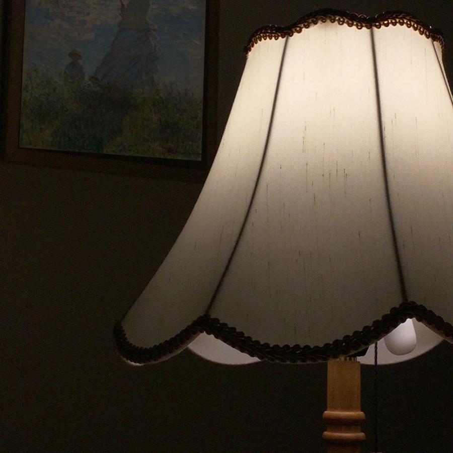 アンティーク ランプシェード スタンド交換用 ホルダー式 直径28cm