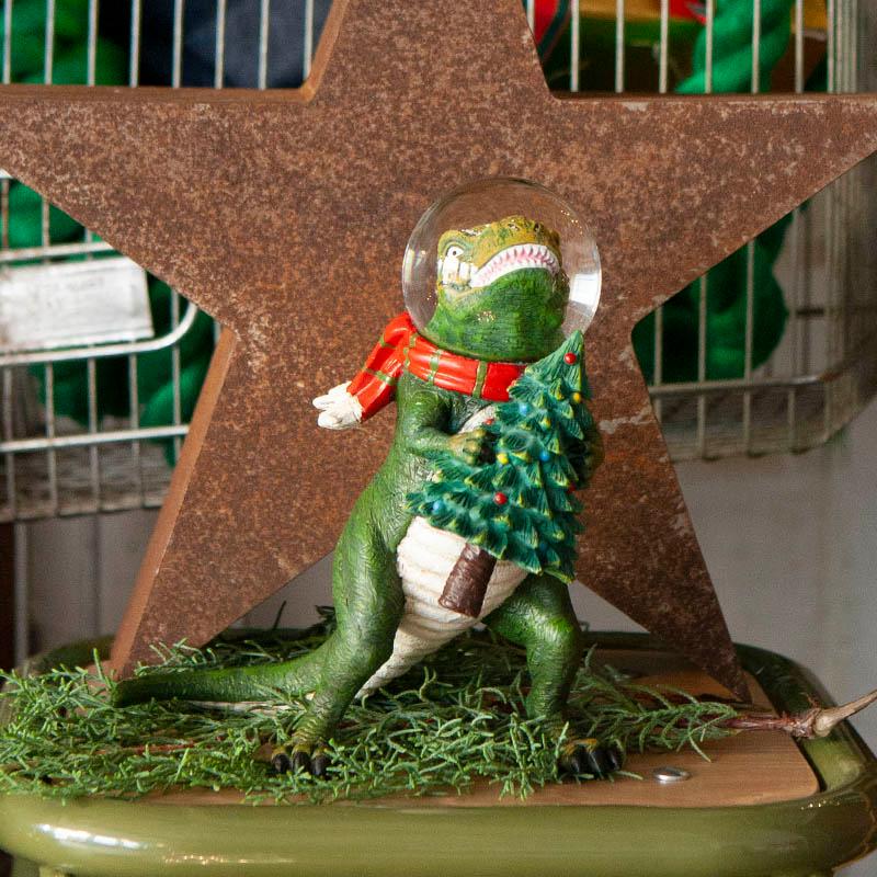 DULTON（ダルトン） GLOBE DINOSAUR HOLD ON TREE グローブダイナソー