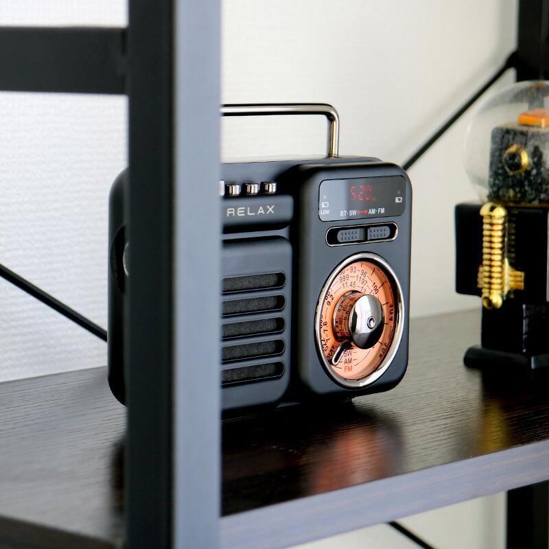 RELAX MULTI RETRO RADIO マルチレトロラジオ 多機能ラジオ 防災用品